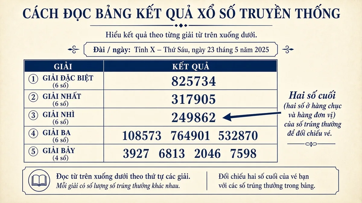 Xổ Số Nhanh Và Truyền Thống: Cách Đọc Kết Quả