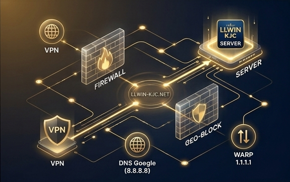 truy cập LLwin qua VPN